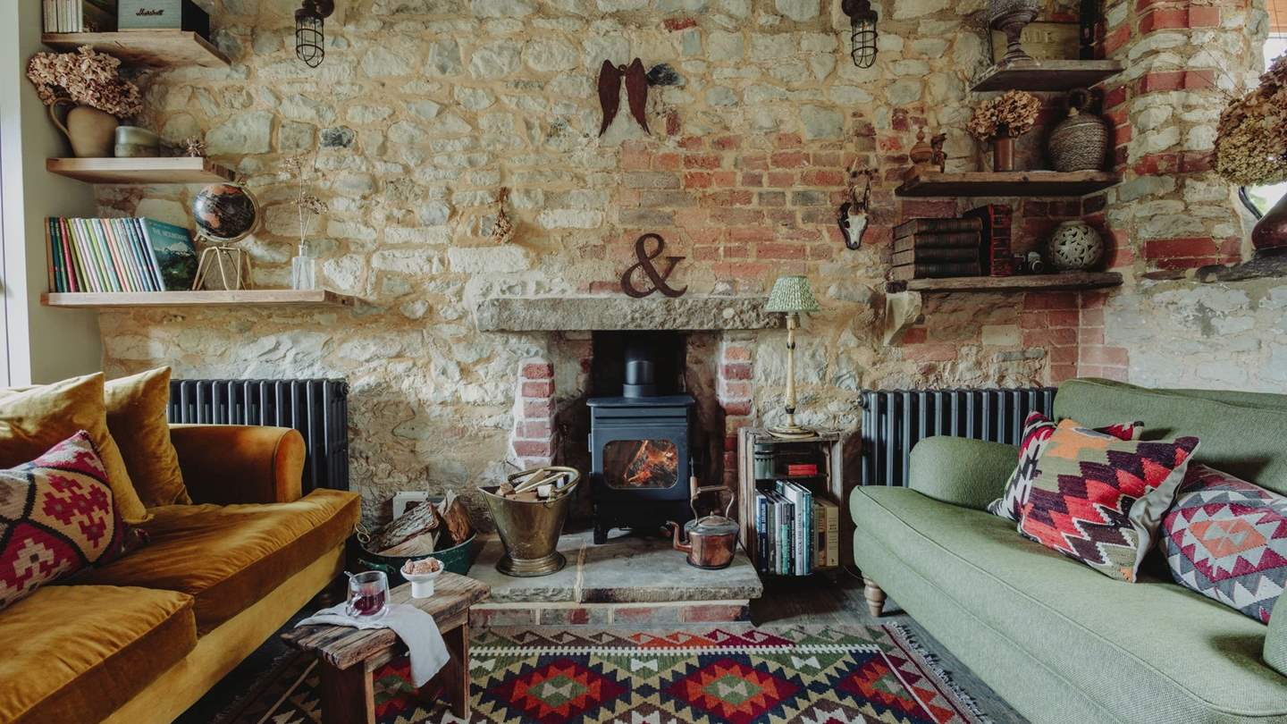Exuding timeless beauty, the living room is a heavenly space to relax