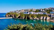 The pretty fishing village of Port Isaac 