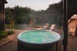 Moonshine's heavenly wood-fired hot tub 