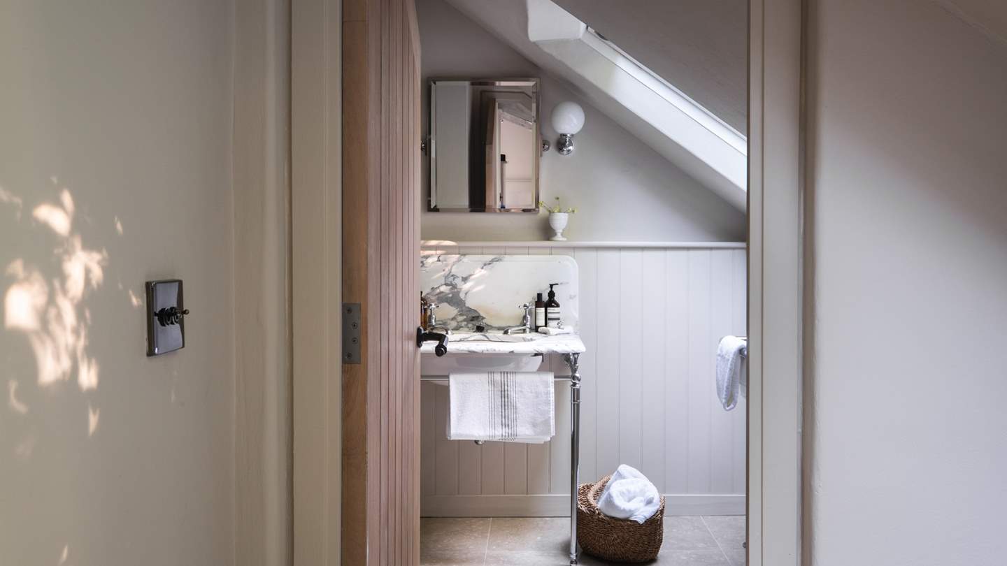 Step into the chic en-suite... 