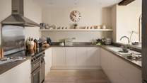 The kitchen is the epitome of modern country living