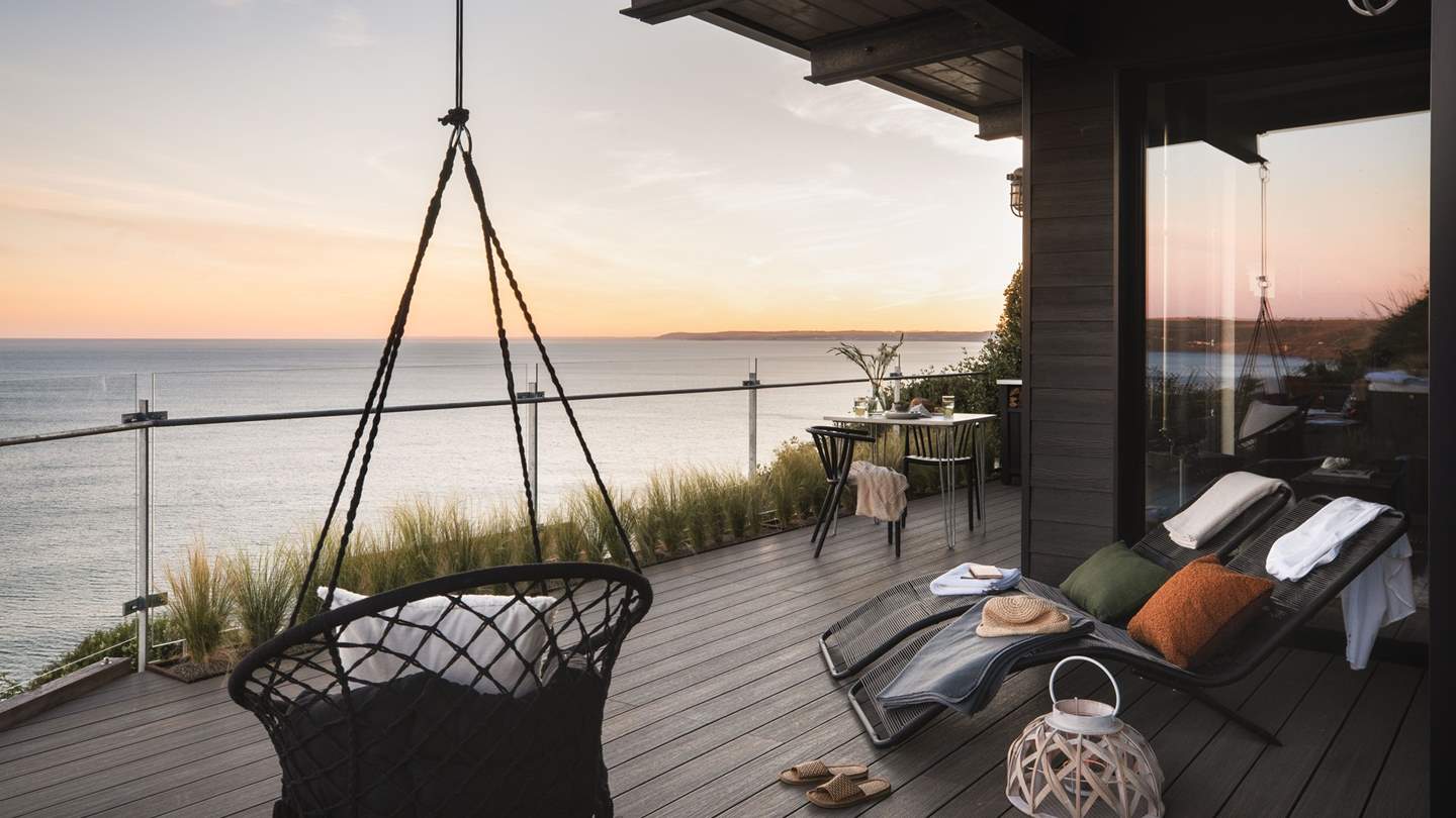 The magical sun-soaked terrace