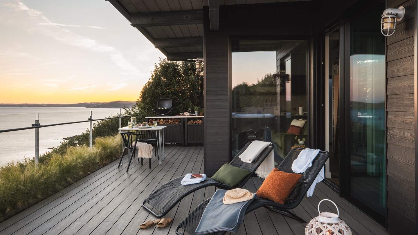 The sun-loungers are dream to unwind on during sun-soaked summer days 