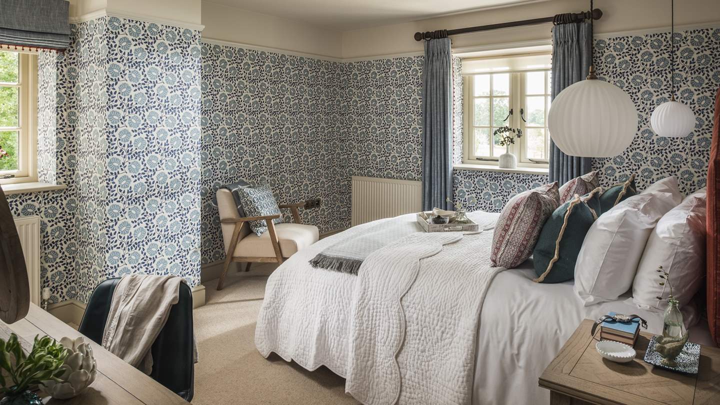 Enjoy stunning country views from the dual aspect windows