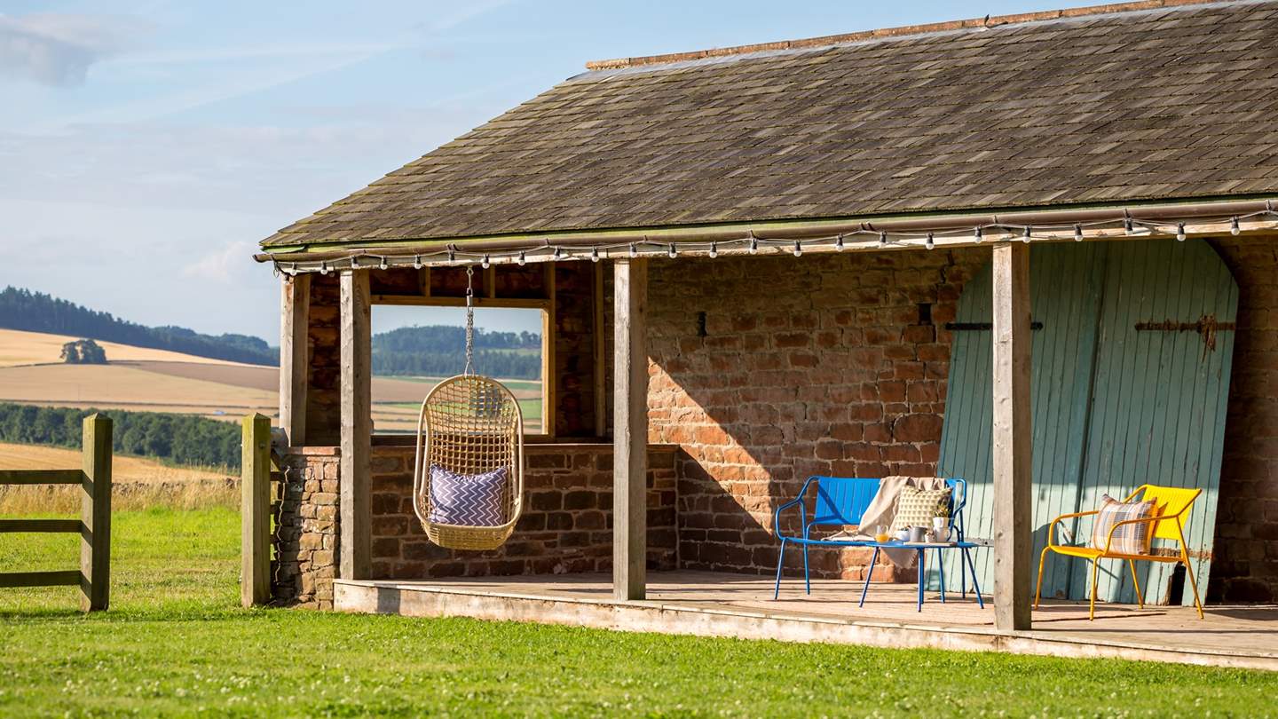 There's ample seating to sit and enjoy the magnificent views 