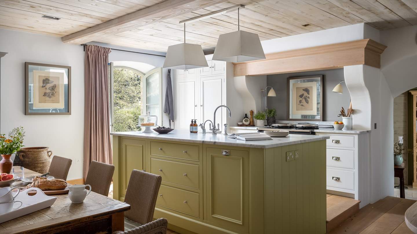 Lavender has the most extraordinary modern kitchen 