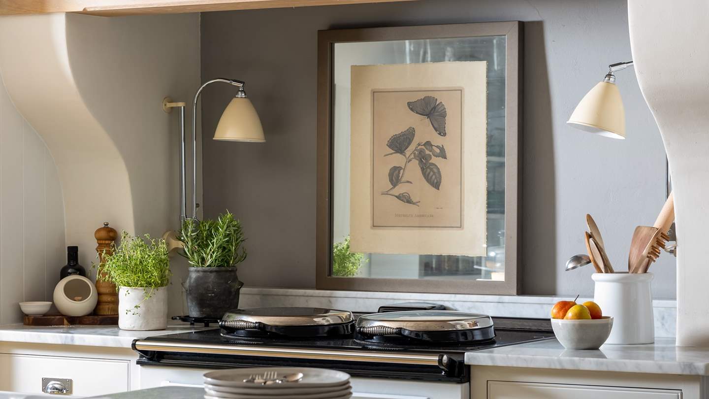 This kitchen is a budding chef's dream...