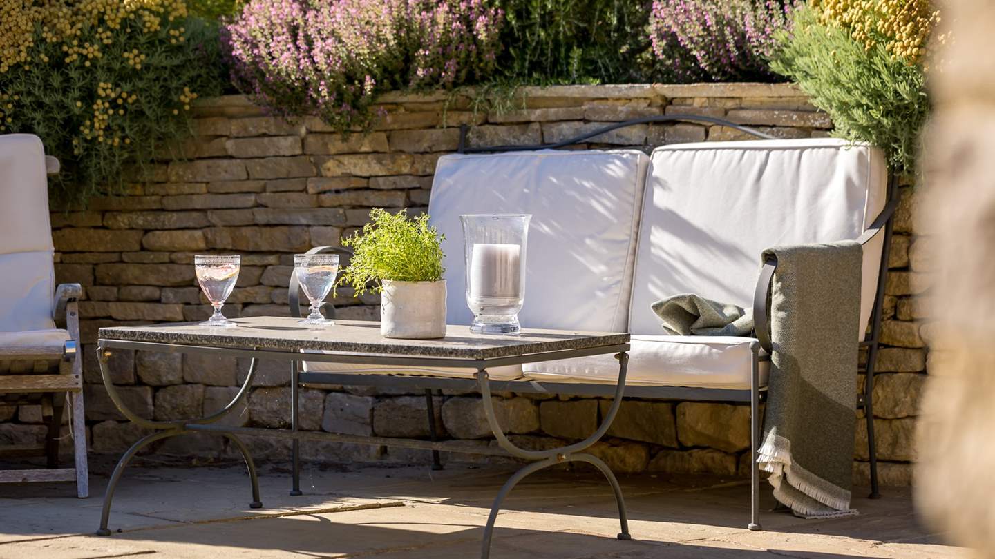 Sip fresh coffee in the morning sun 