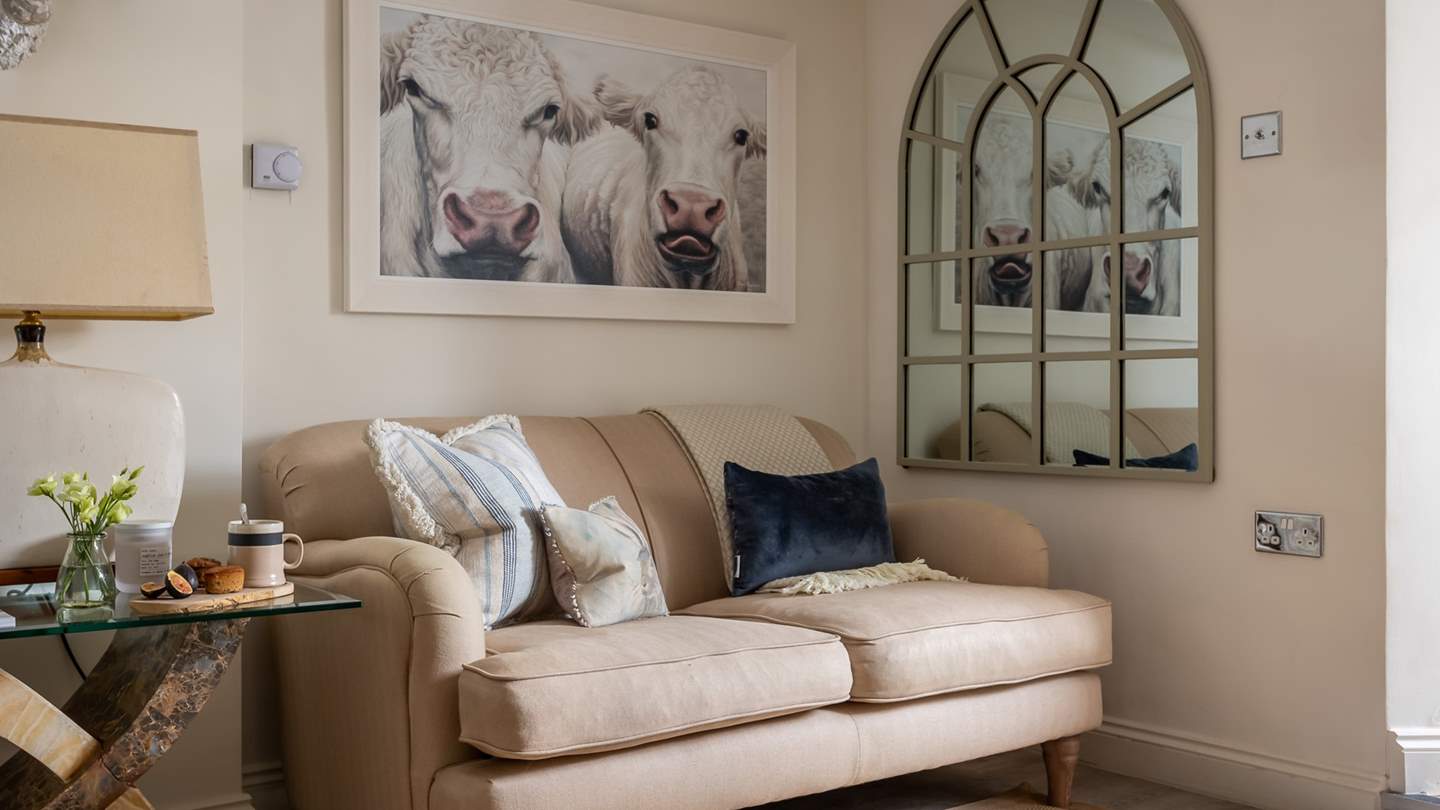 With underfloor heating throughout, you'll be toasty during the winter months