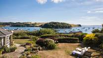 With one of the finest gardens in the village, Polvarth point offers breath-taking vistas