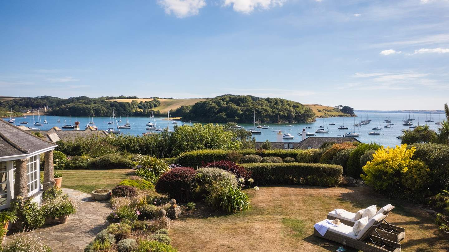 With one of the finest gardens in the village, Polvarth point offers breath-taking vistas