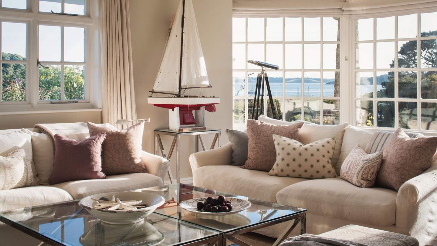 With every detail lovingly and carefully considered, the timelessly elegant interiors offer plenty of space to relax in style...