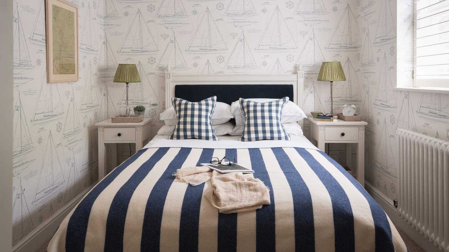 The Sail Locker is made up with the finest linens to ensure a wonderful night's sleep