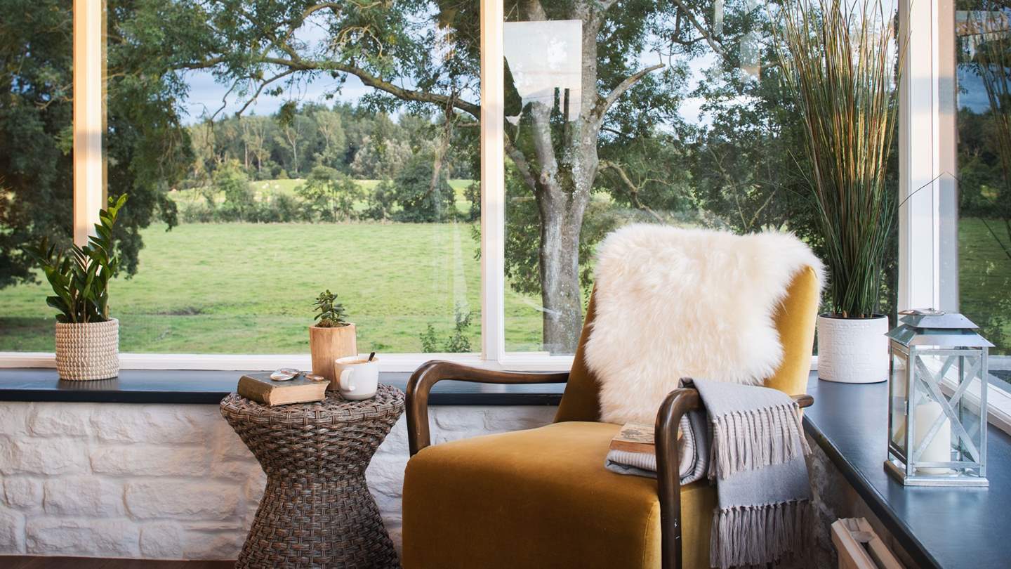 The perfect spot to enjoy a mug of freshly brewed coffee...