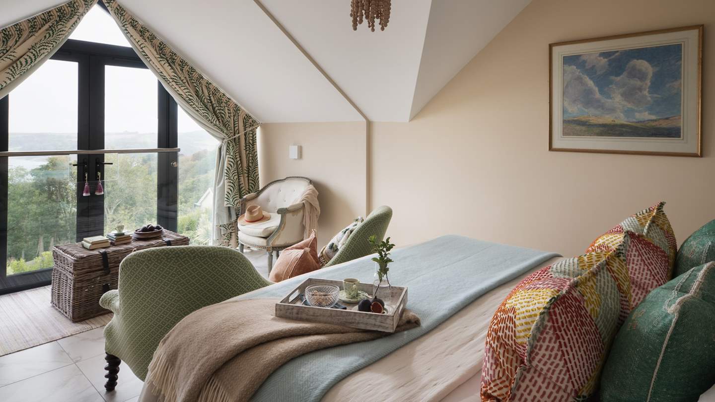 While away afternoons admiring the countryside and coastline beneath you... 