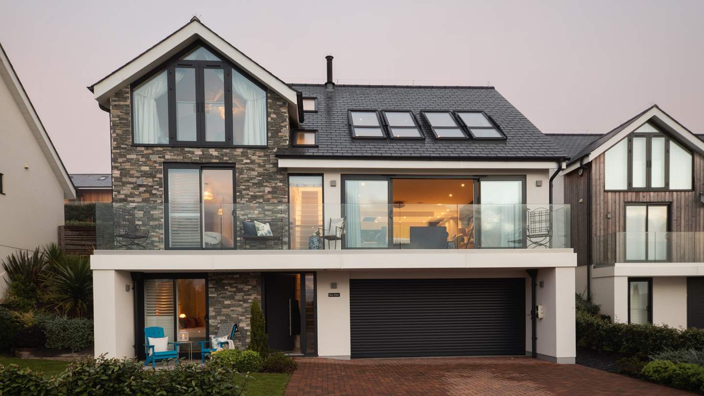 There is parking for two cars at Spinnaker 