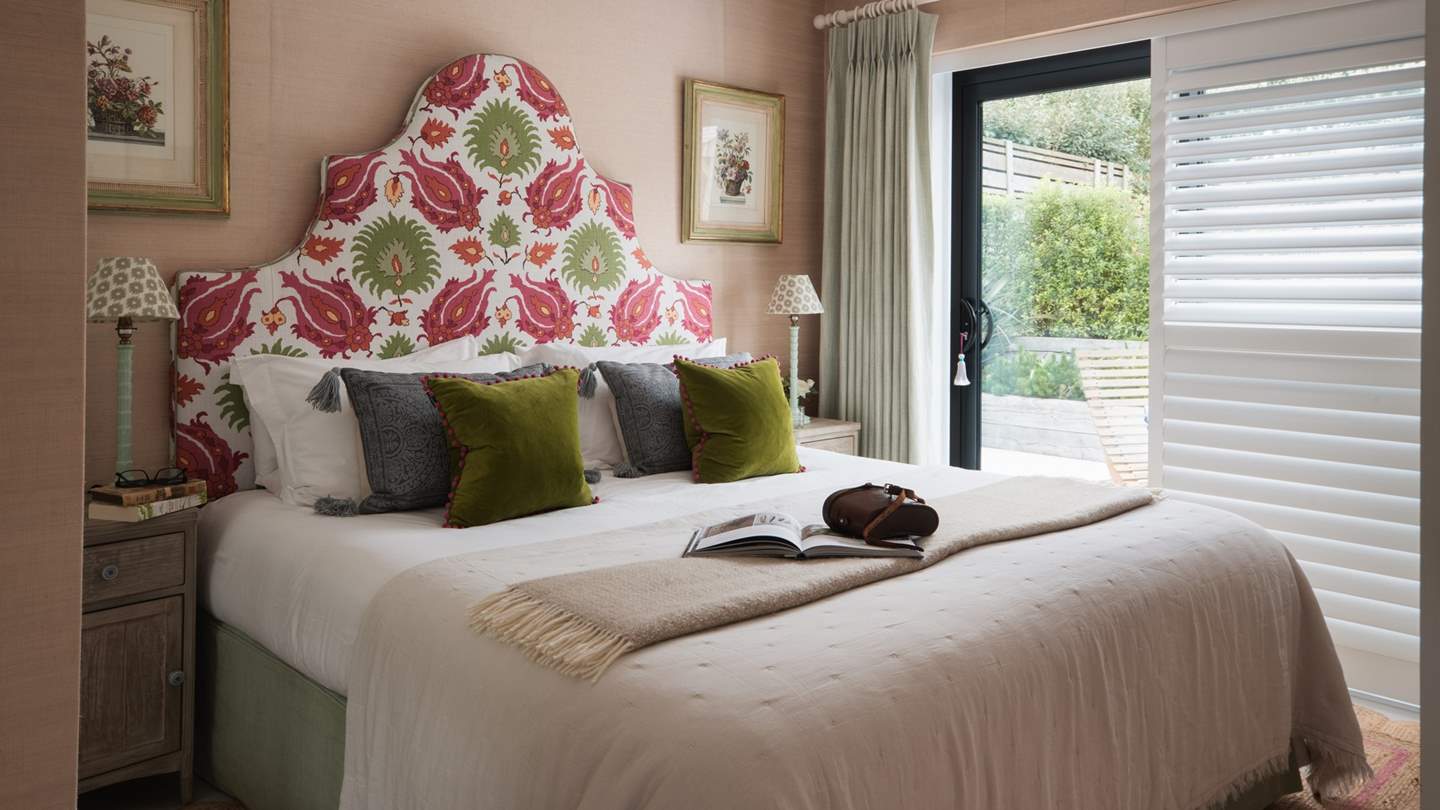 Only the dreamiest of slumbers await in this beautiful bedroom space...