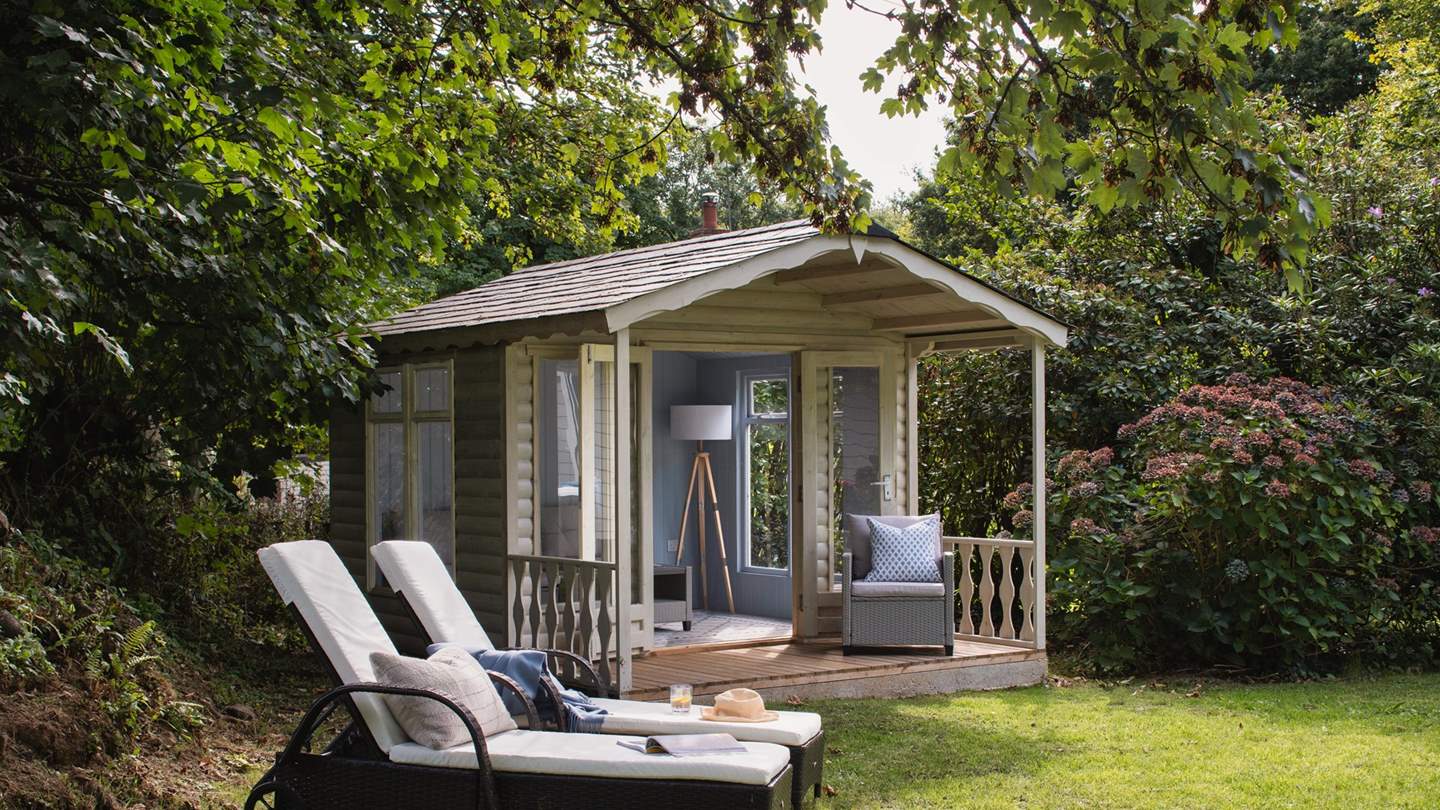Uncover your very own secret space to settle in the adorable summerhouse 