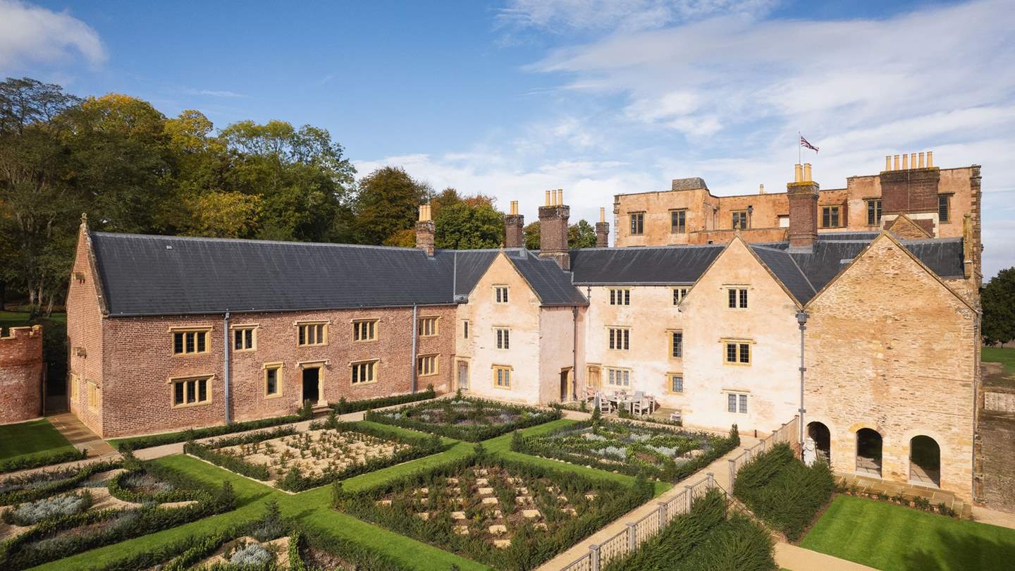 A world of wonder awaits in the grounds of Tudor House, where manicured lawns and a heavenly knot garden provide a plethora of spaces to wander and daydream