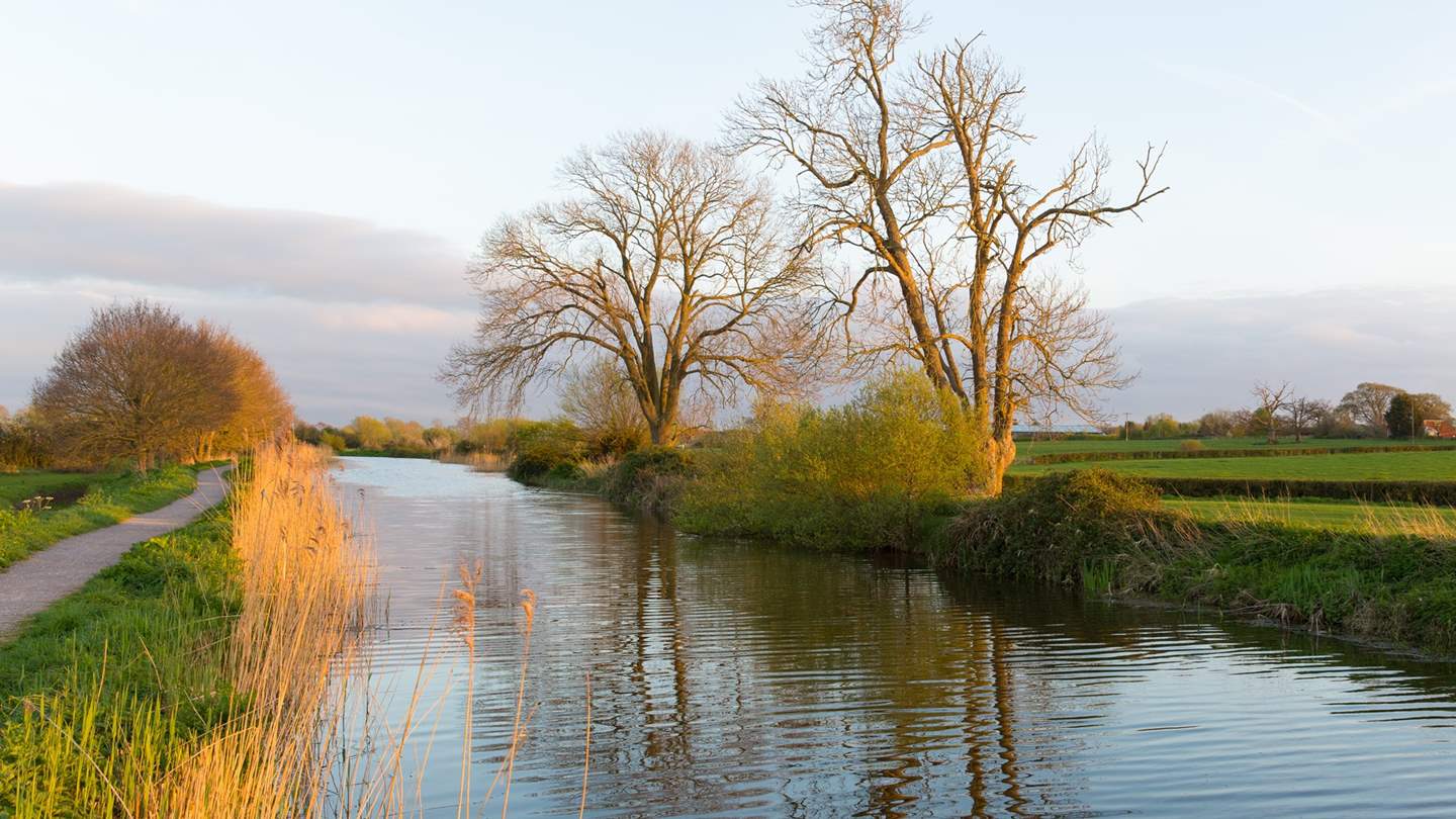 A short car journey away you'll find the dreamy Bridgewater Canal