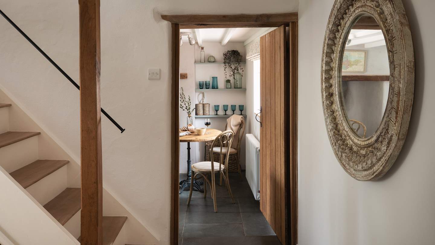 Uncover the quaint kitchen-dining space, the answer to your cottagecore dreams... 