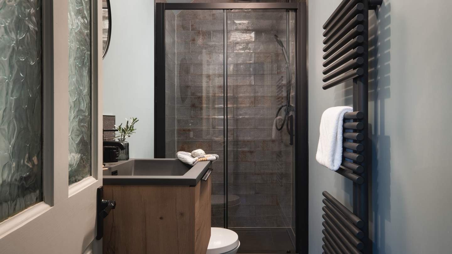 There's an additional shower room on the ground floor 