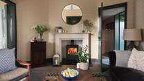 Light the fire in the formal sitting room and embrace your tranquil surroundings 