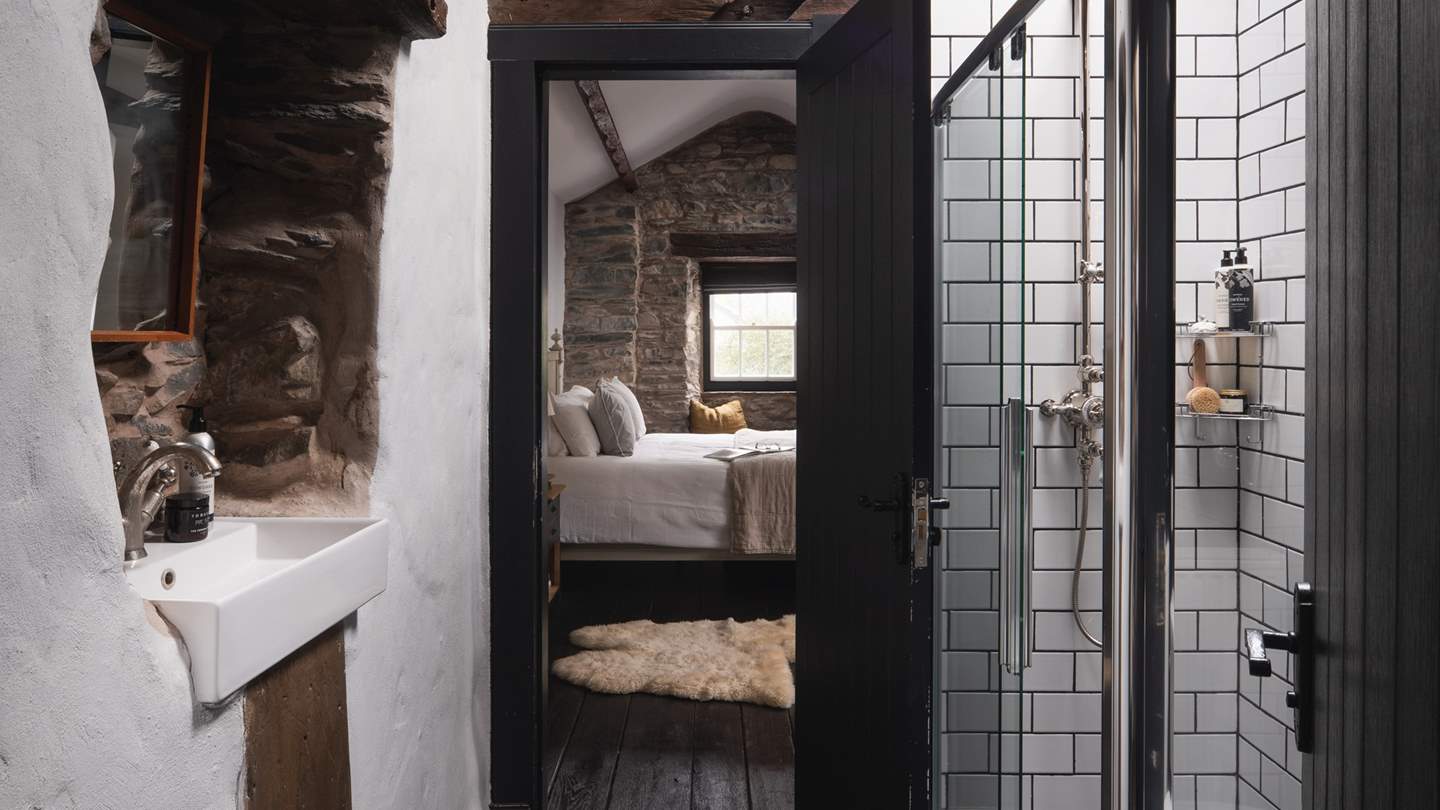 Through the adjoining door, you’ll find a stylish ‘Jack and Jill’ bathroom which leads to the quirky bunk bedroom