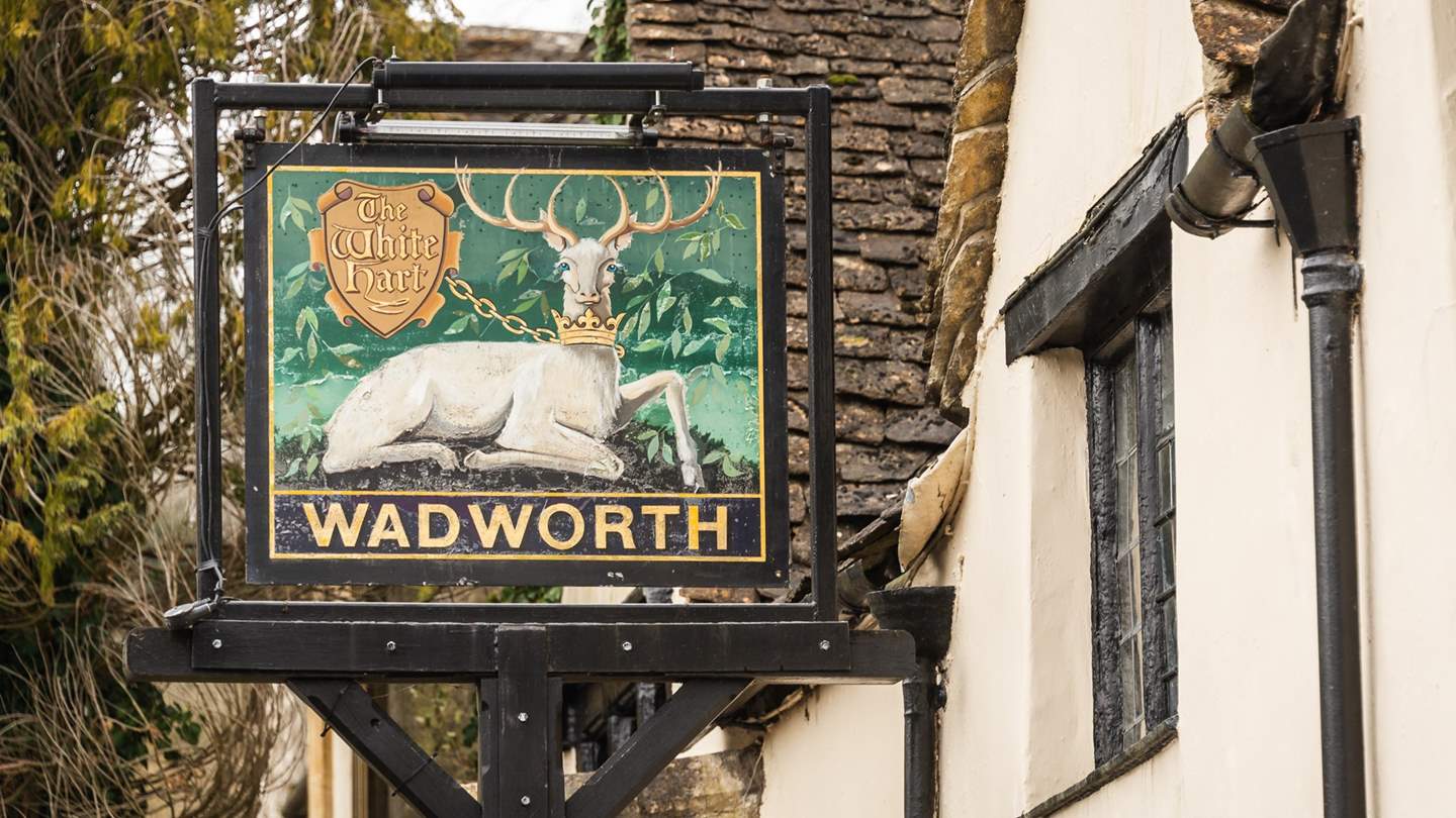 Stroll out of your luxury retreat and explore the village, before heading to The White Hart pub next door