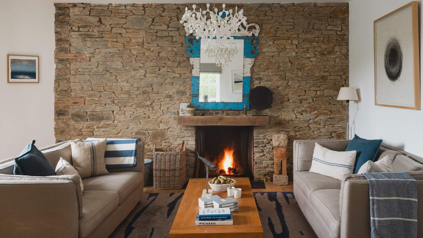 Promising endless touches of luxury, with pared-back interiors, a wood burner and open fires