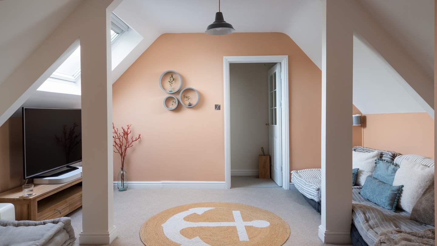 On the second floor, uncover the cosy snug, a perfect hideaway to retreat to for down time