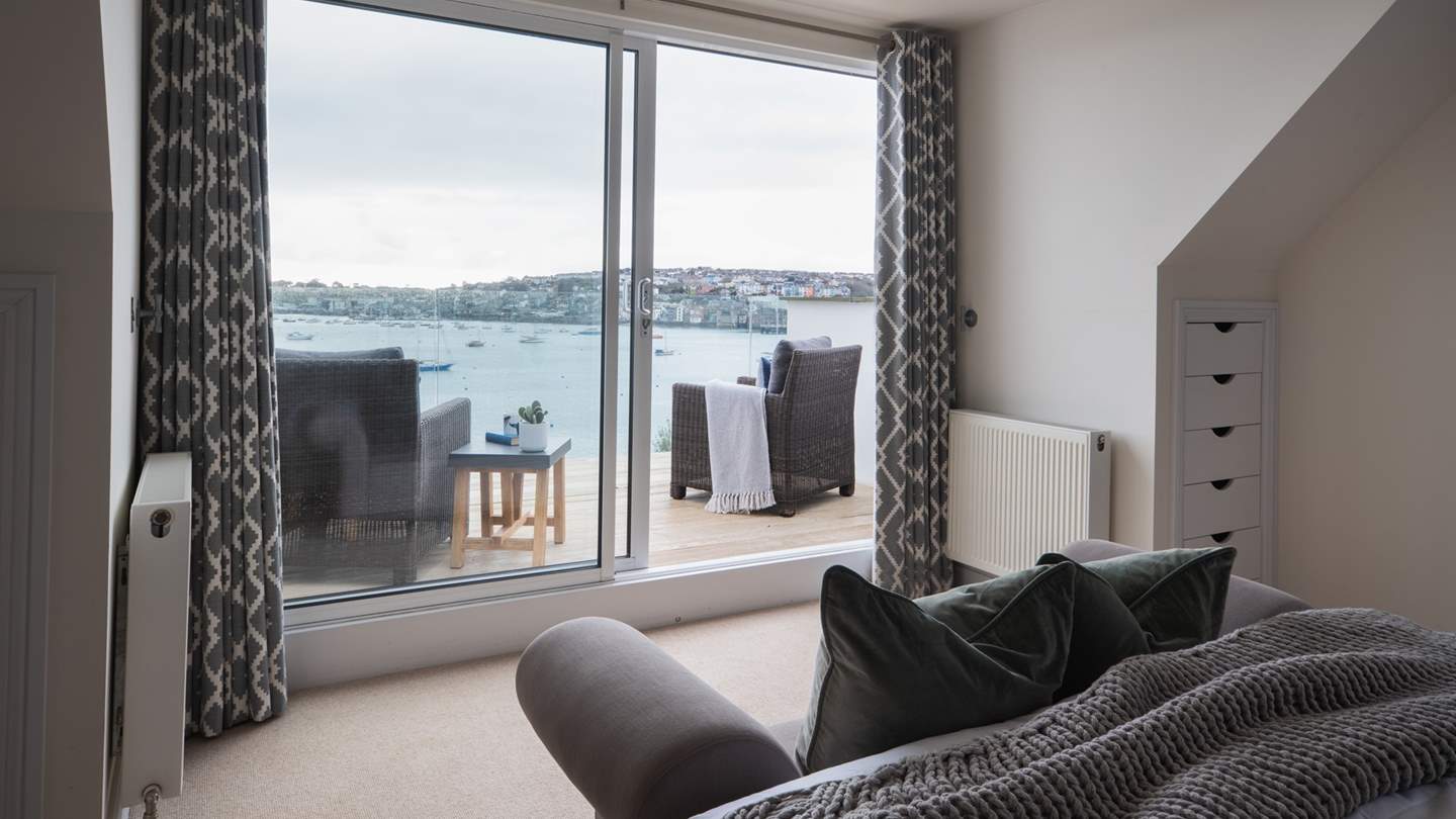 With a beautiful balcony boasting magical sea views 