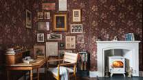 When quietude calls, a separate snug-come-office can be found on the ground floor