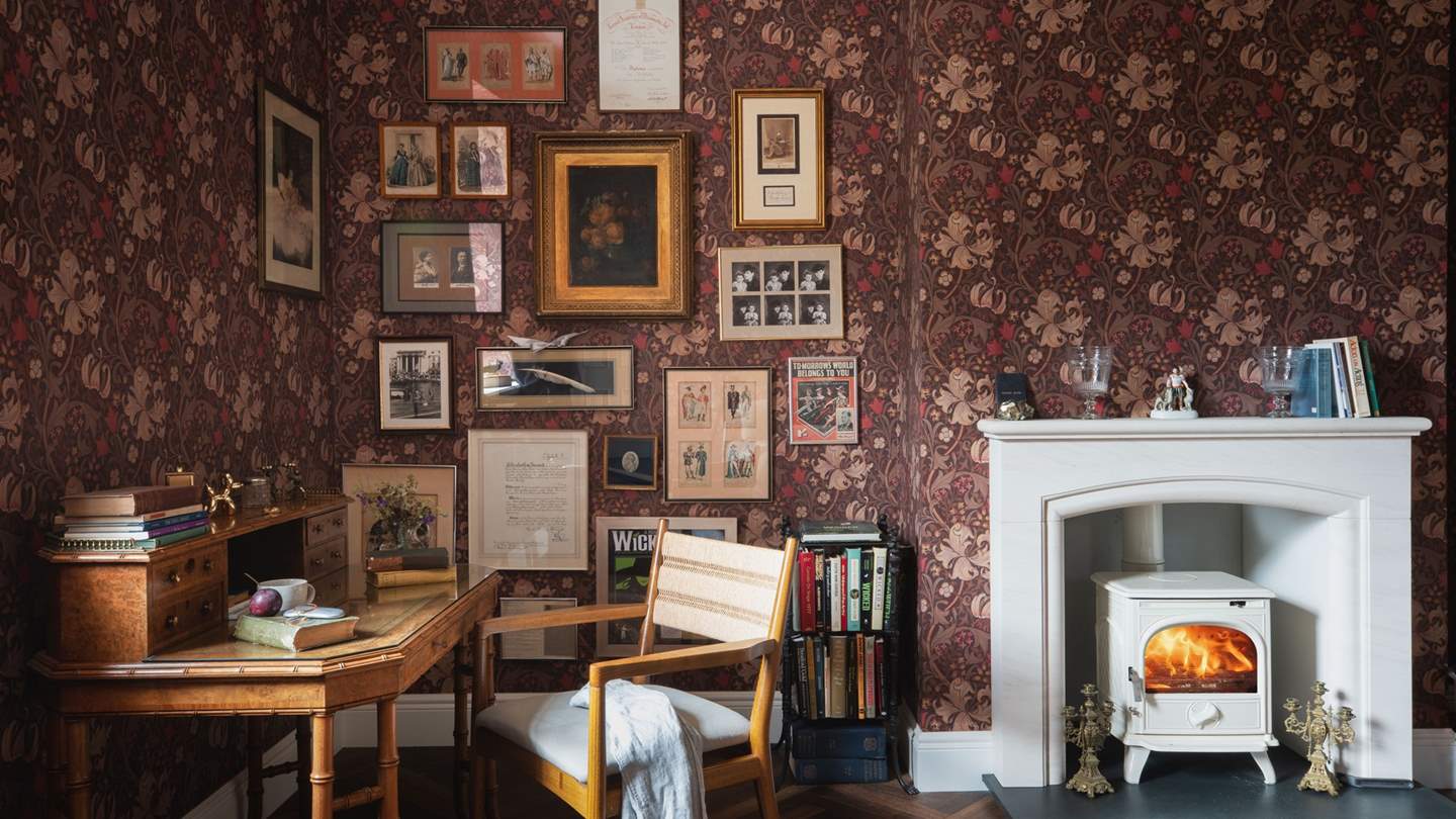 When quietude calls, a separate snug-come-office can be found on the ground floor