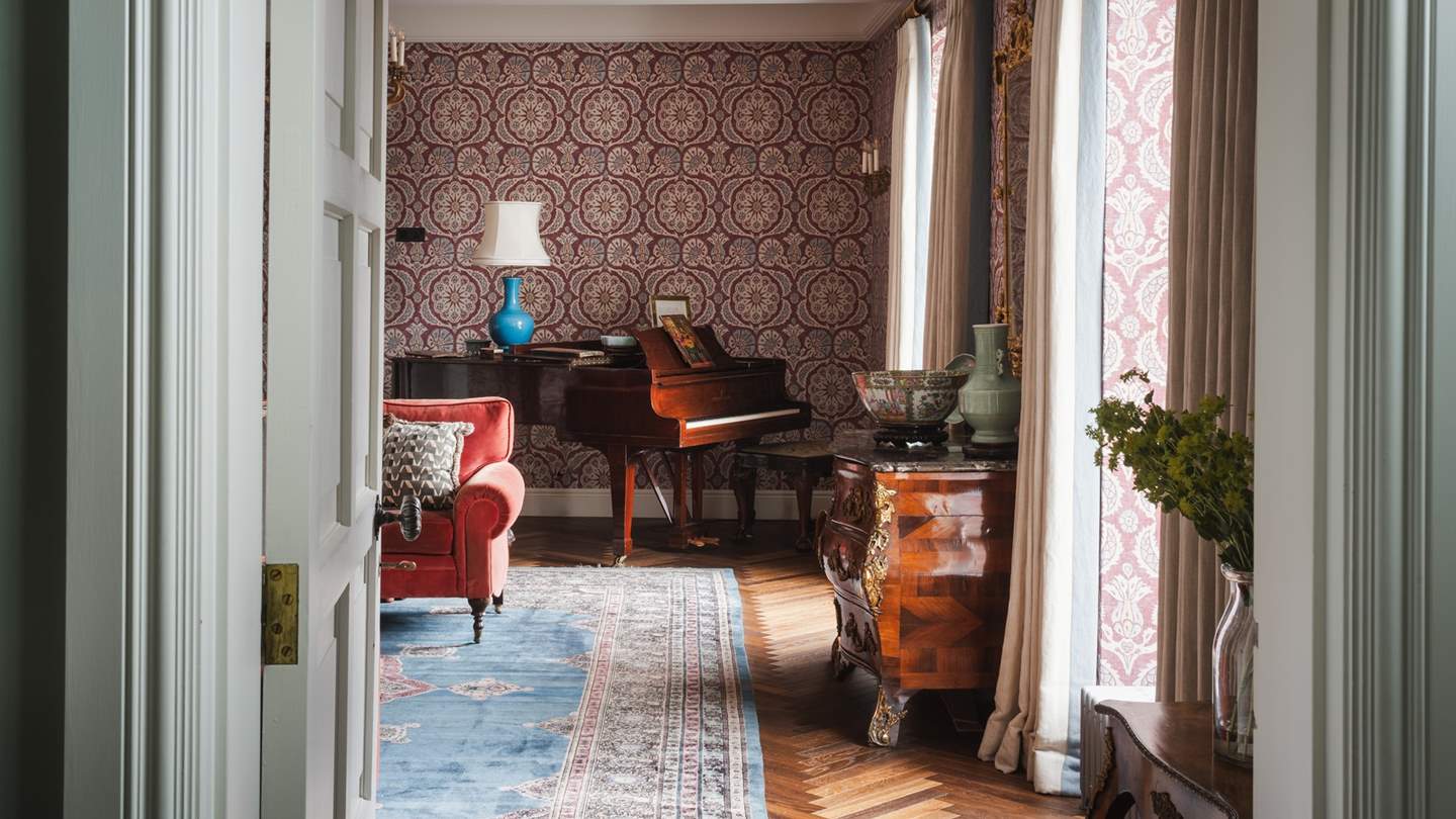 Savour moments inside together basking in the glorious interiors