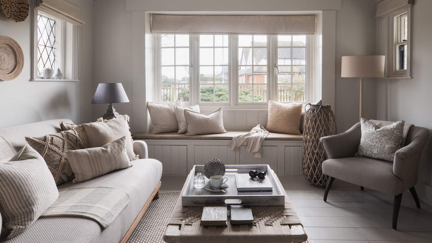 We just adore the eye-catching artwork and rustic features 