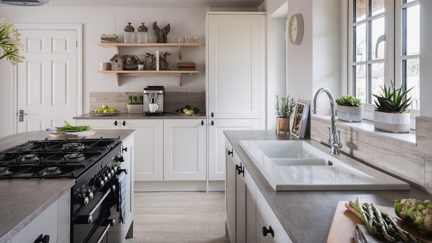 You'll find all you need to rustle up banquets in this heavenly kitchen 