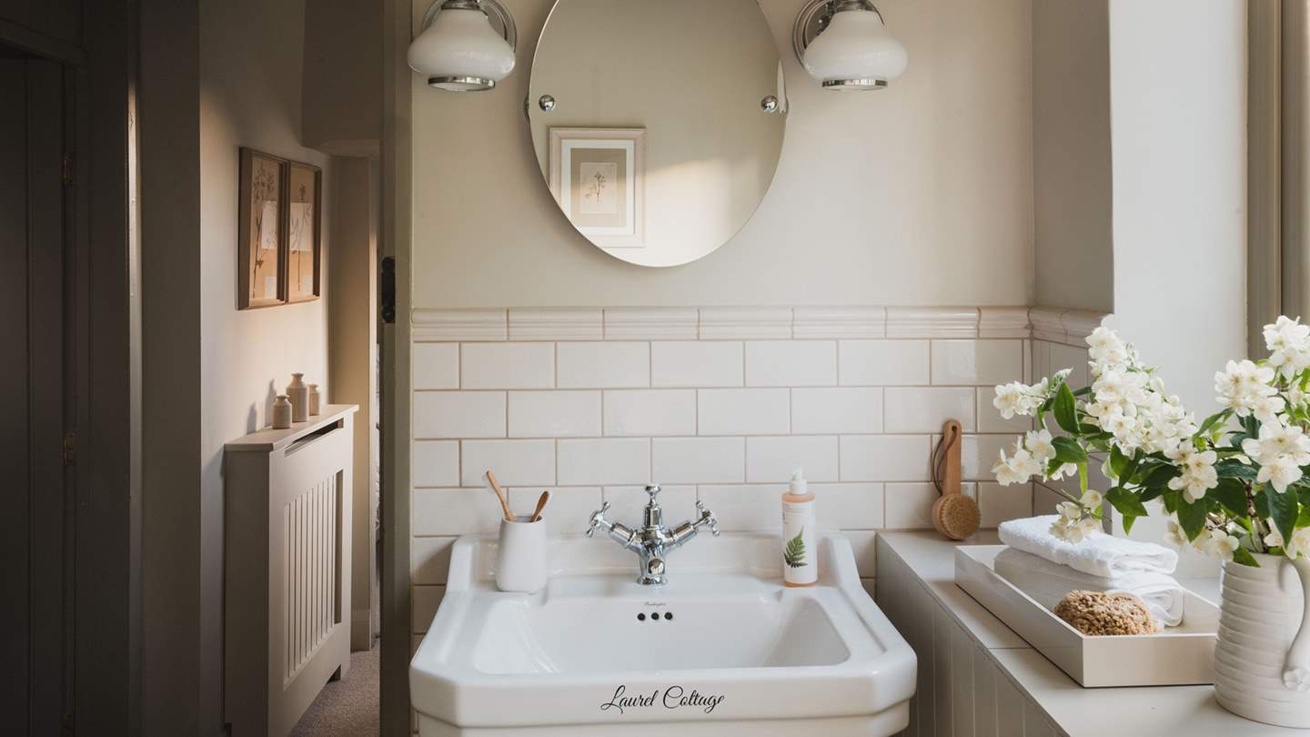 Bramley products ensure a touch of luxury for your wake-me-up moments, and a heated towel rail guarantees towels are kept fluffy and warm