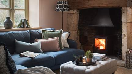 Uncover cosy moments spent fireside...
