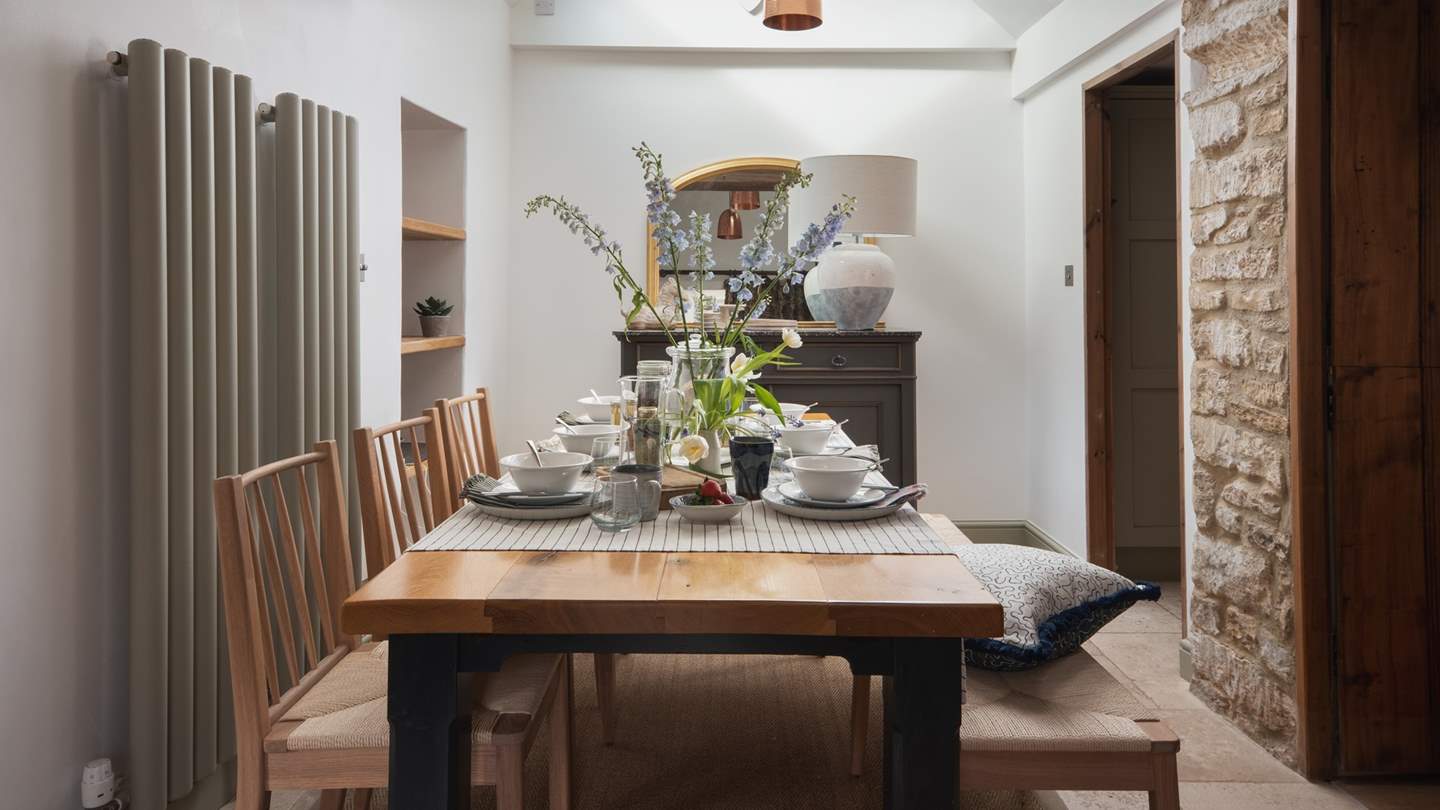 With period features and contemporary touches harmoniously balanced, this space is simply divine...