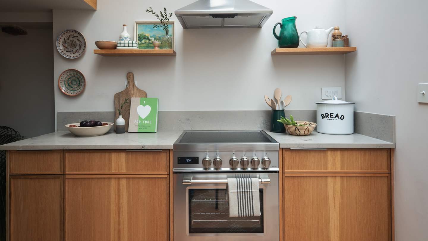 In the bespoke kitchen units, you'll find all you'll require for crafting culinary masterpieces...