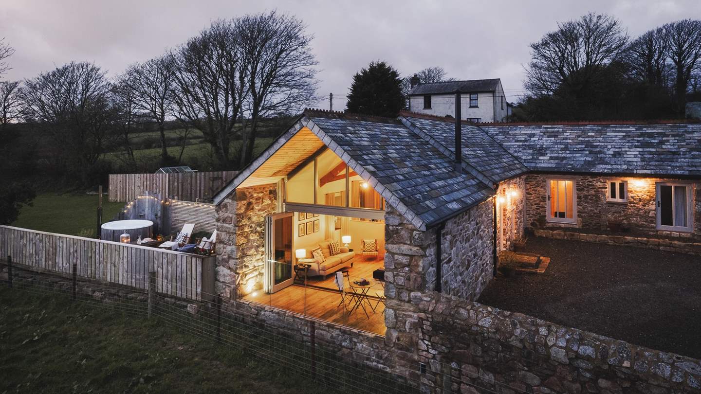 Tucked away in the sleepy charms of south Cornwall, Hebaska promises a dreamy rural retreat for two