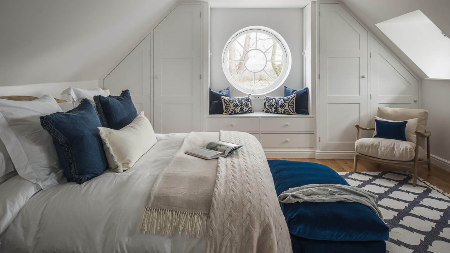 Tastefully decorated throughout, this bedroom also has a futon for added cosiness