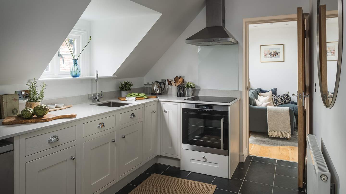 The studio is ideal for couples or for those looking to savour moments of quietude