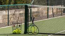 Arboretum's provides a multi-generational appeal are an all-weather tennis court, badminton net, and croquet and boule sets