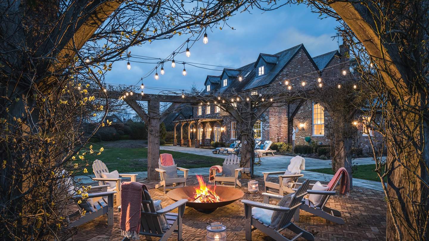 Gather around the fire pit for an evening underneath the stars 