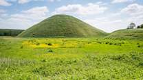 Silbury Hill is perfect for walks with-legged friends 