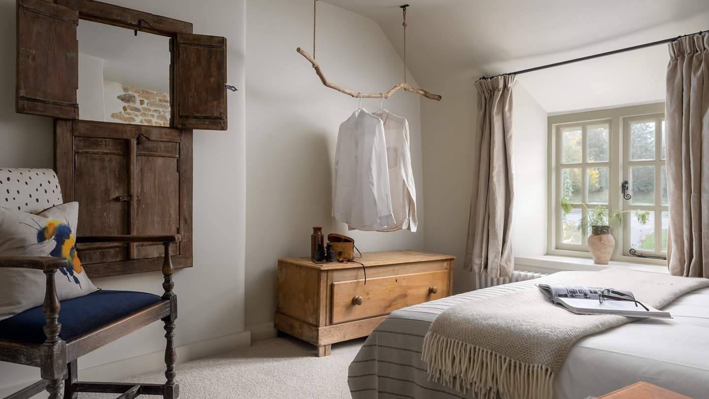 We adore the quirky antler hook clothing rail...