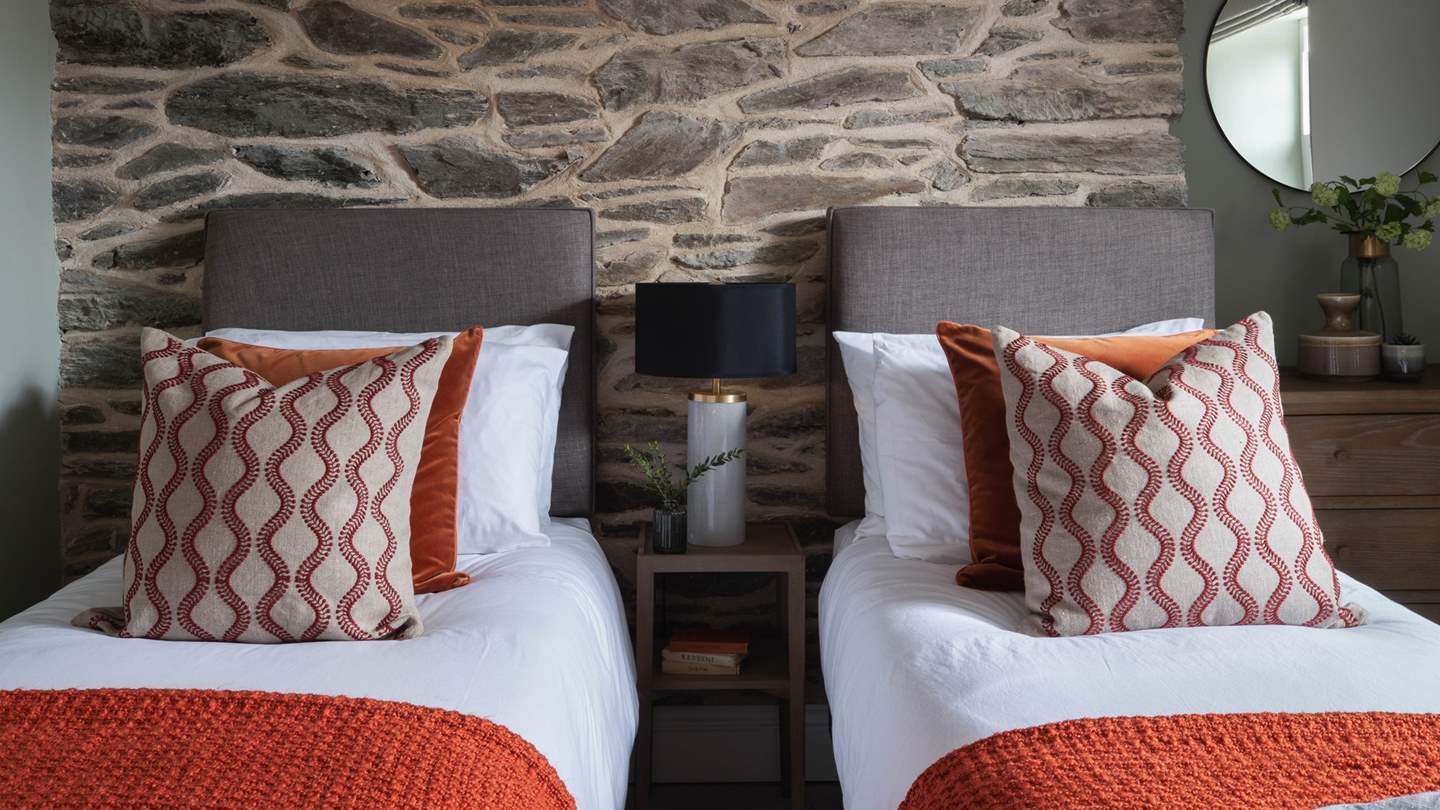 Bedroom four has two single beds which may be turned into a king if required