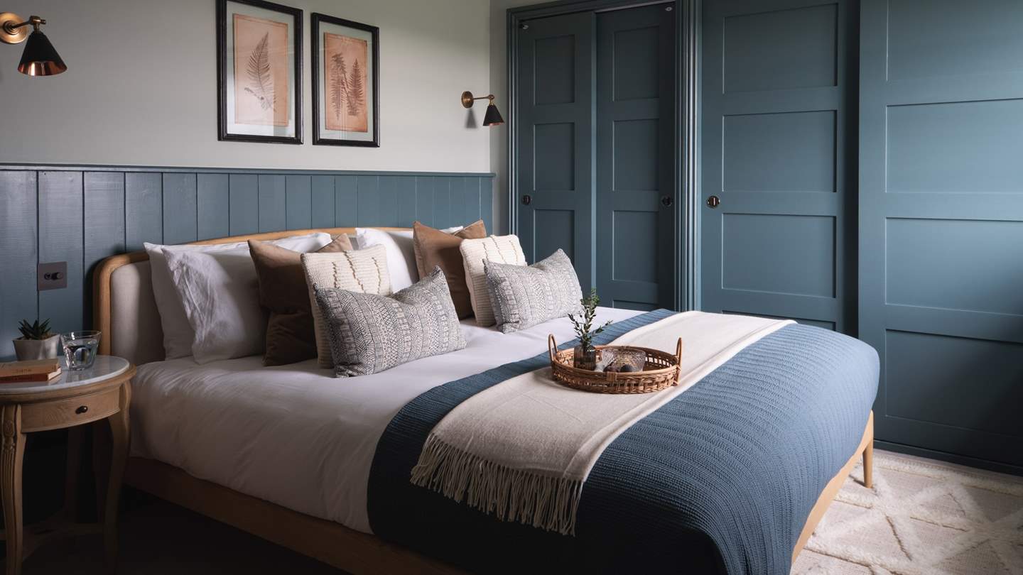 There are four equally enchanting bedroom spaces to choose from at Treglasta Manor
